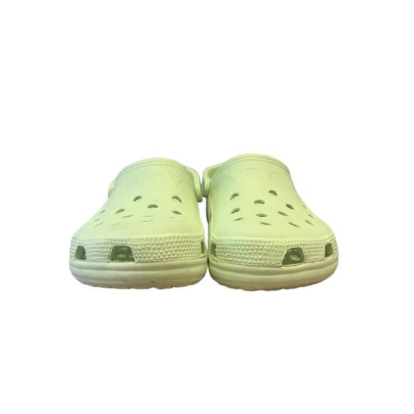 Crocs Classic Clog lime Green W10-11 M8-9 Comfort Slip On Foam Sandals wide - Picture 6 of 10